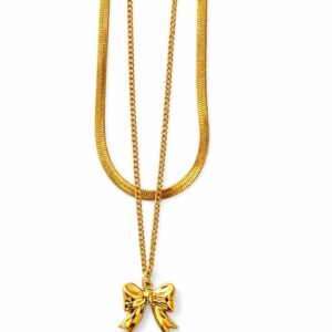 𝐆𝐨𝐥𝐝𝐞𝐧 𝐁𝐨𝐰 𝐒𝐧𝐚𝐤𝐞 𝐂𝐡𝐚𝐢𝐧 𝐍𝐞𝐜𝐤𝐥𝐚𝐜𝐞