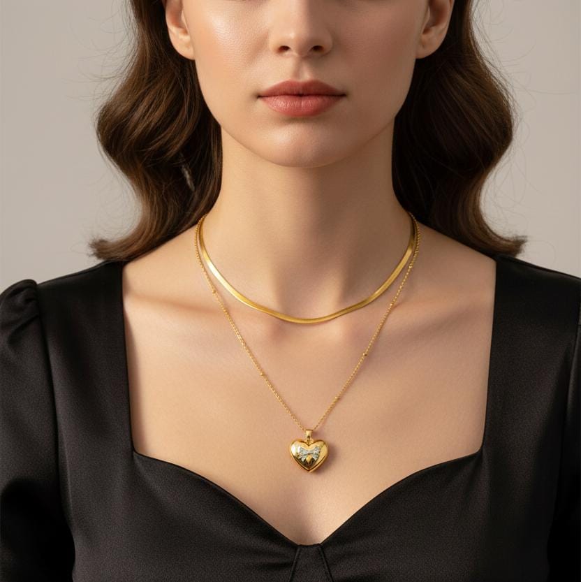 𝐑𝐨𝐲𝐚𝐥 𝐇𝐞𝐚𝐫𝐭 𝐁𝐨𝐰 𝐏𝐞𝐧𝐝𝐚𝐧𝐭 𝐍𝐞𝐜𝐤𝐥𝐚𝐜𝐞 - Image 2